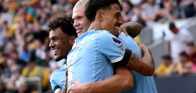 موعد مباراة مان سيتي ضد وولفرهامبتون في الدوري الإنجليزي بتاريخ 2026-01-24