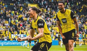 ليلة صاخبة في “دوتش بانك بارك”: فرانكفورت يتحدى دورتموند في قمة الجمعة