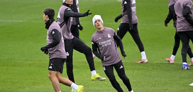 نبأ سار في تدريبات ريال مدريد قبل مواجهة خيتافي