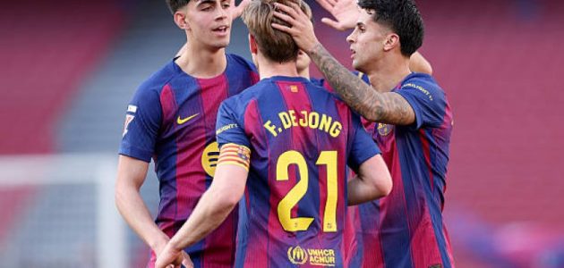 ثلاثة مرشحين لحسم الجبهة اليسرى في برشلونة قبل مواجهة أتلتيكو