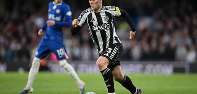 برشلونة يراقب لاعب نيوكاسل للتعاقد معه