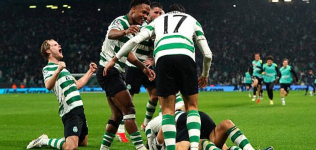 سبورتينج لشبونة يعبر إلى ربع نهائي دوري الأبطال