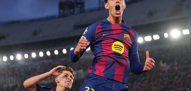 مارك بيرنال يخطف أنظار أوروبا مع برشلونة