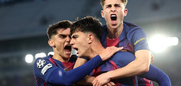 برشلونة يخطط لتحسين عقود جيرارد مارتن ومارك بيرنال