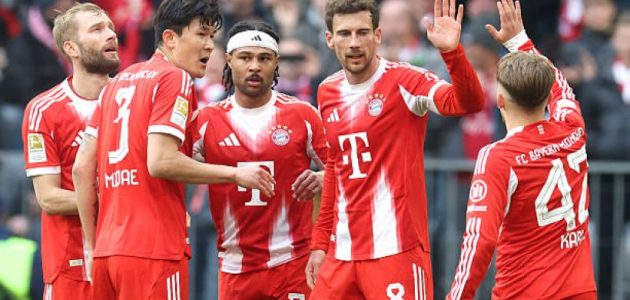 أرسنال وبايرن ميونيخ وبرشلونة يتصدرون المشهد الأوروبي