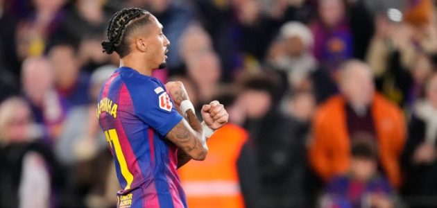 غضب عارم في برشلونة بسبب إصابة رافينيا